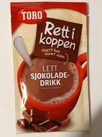 Mängden socker i Rett i koppen lett sjokoladedrikk