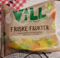Mängden socker i Friske frukter