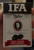 Mängden socker i IFA Salt Lakris