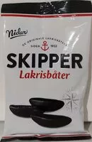 Mängden socker i Skipper Lakrisbåter
