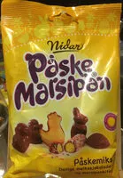 Mängden socker i Påskemarsipan