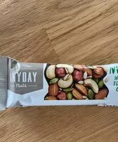 Mängden socker i Nut bar  with seeds & touch of dark chocolate