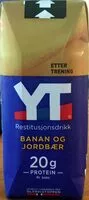 Mängden socker i Restitusjonsdrikk Banan og jordbær