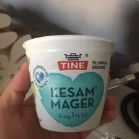 Mängden socker i Kesam mager