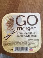 Mängden socker i Go morgen vaniljeyoghurt med havrecrisp