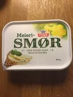 Mängden socker i Meierismør