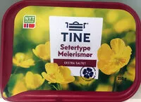 Mängden socker i Setertype Meierismør