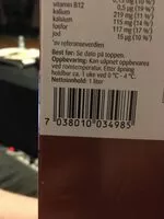 Mängden socker i Litago original sjokolademelk