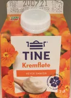 Mängden socker i Kremfløte