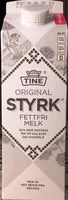 Mängden socker i Fettfri Melk