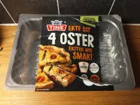 Mängden socker i Ekte Ost 4 Oster