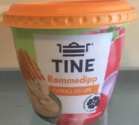 Mängden socker i Rømmedipp Paprika og Løk