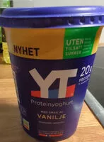 Mängden socker i Proteinyoghurt vanilje