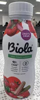 Mängden socker i Biola jordbær og rabarbra