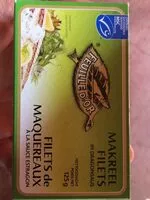 Mängden socker i Filets de maquereaux à la sauce estragon