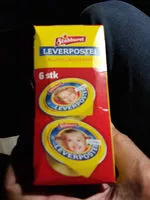Mängden socker i Leverpostei Porsjon 6X22G