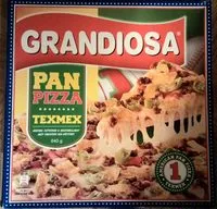 Mängden socker i Grandiosa Pan Pizza Texmex