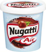 Mängden socker i Nugatti Air, Nuss-nougatcreme