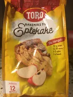 Mängden socker i Bakemiks til Eplekake