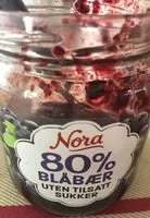 Mängden socker i Confiture de myrtilles