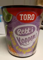 Mängden socker i Rett i koppen: Sweet teriyaki nudler
