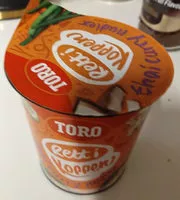 Mängden socker i Rett i koppen thai curry nudler