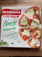 Mängden socker i Norsk mozzarella med grønn pesto og små, søte tomater