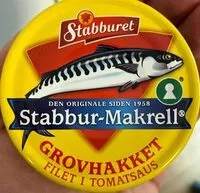 Mängden socker i Stabbur-Makrell grovhakket