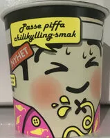 Mängden socker i Passe piffa chilikylling-smak