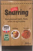 Mängden socker i Snurring