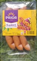 Mängden socker i Bratwurst Kylling & Kalkun