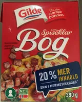 Mängden socker i Spiseklar Bog