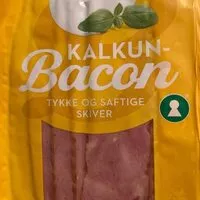 Mängden socker i Kalkun bacon