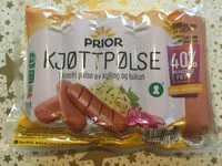 Mängden socker i Kjøttpølse