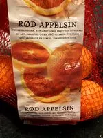 Mängden socker i Røde Appelsiner