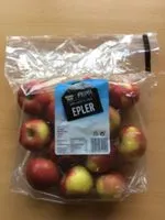 Mängden socker i Epler