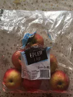 Mängden socker i Epler