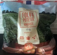 Mängden socker i Flova Poteter Kokefaste