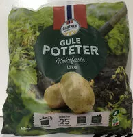 Mängden socker i Gule Poteter Kokefaste