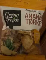 Mängden socker i Ananas Tørket