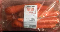 Mängden socker i Gulrot