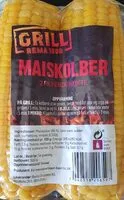 Mängden socker i Maiskolber ferdigkokte