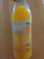 Mängden socker i frisk, presset juice appelsin uten fruktkjøtt