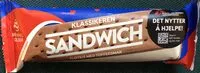 Mängden socker i Sandwich