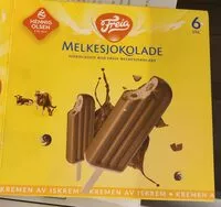 Mängden socker i Melkesjokolade Is