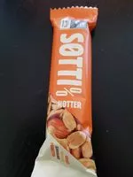 Mängden socker i Søtti% nøtter