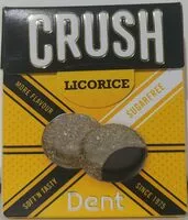 Mängden socker i Crush Licorice