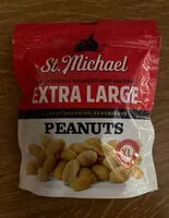 Mängden socker i Salted peanuts