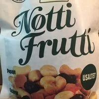 Mängden socker i Nøtti frutti