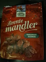 Mängden socker i Brente Mandler